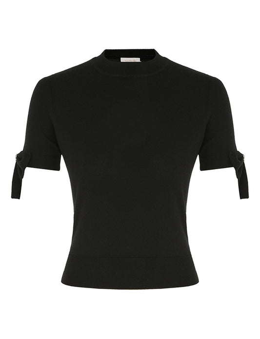 ZIMMERMANN Crush Bow Embellished Top