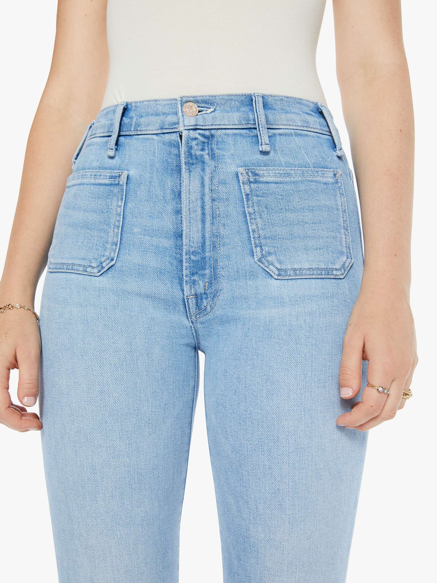 MOTHER The Hustler Patch Pocket Ankle