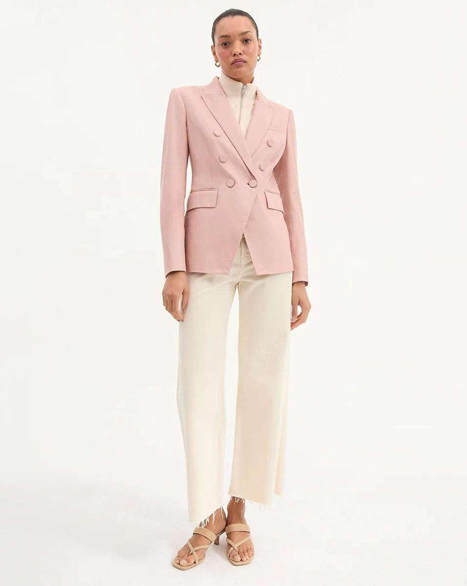 VERONICA BEARD Miller Leather Dickey Jacket