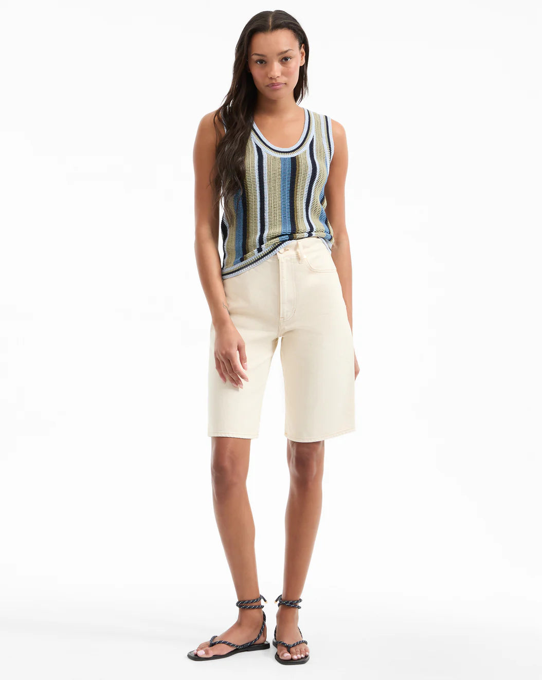 VERONICA BEARD Neveah Knit Tank Top
