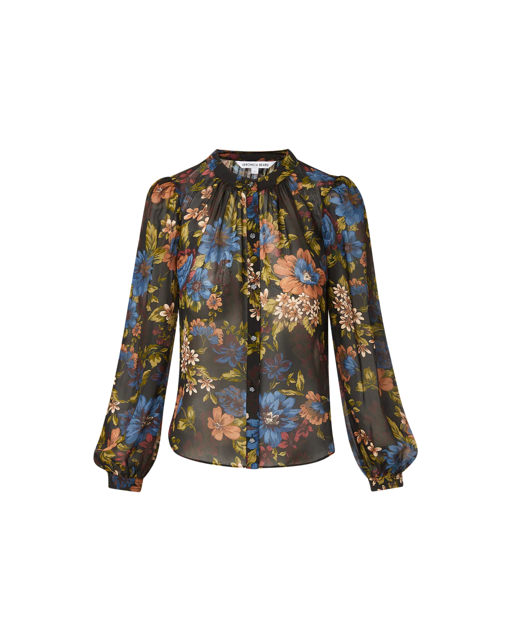 VERONICA BEARD Ashlynn Silk Blouse