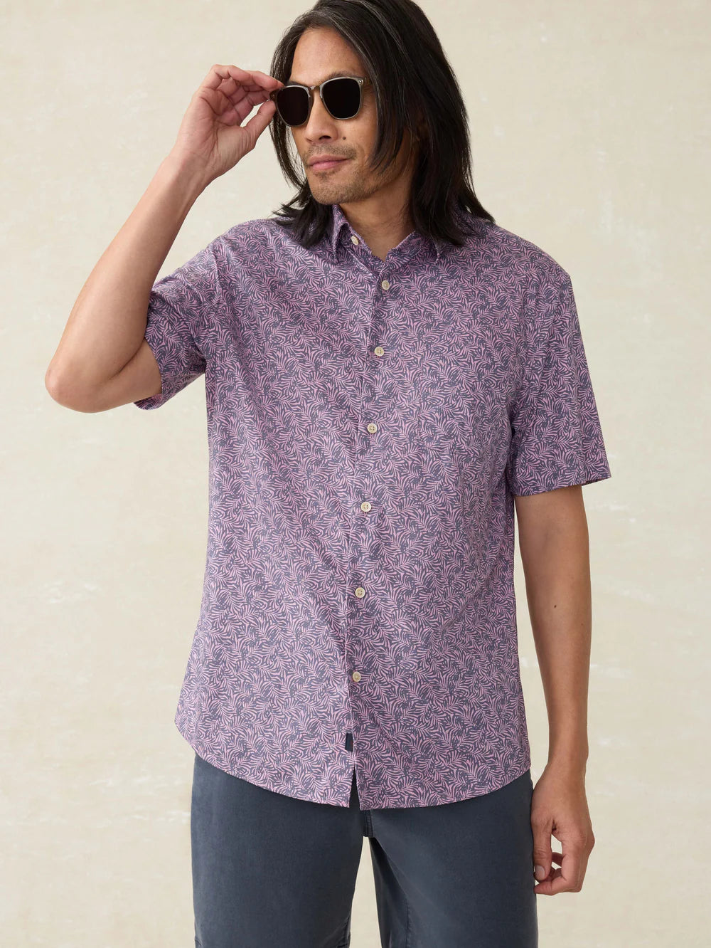 FAHERTY Short Sleeve Movement Shirt