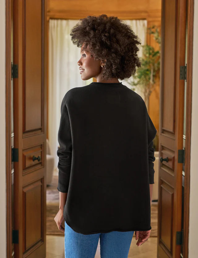 FRANK & EILEEN Anna Long Sleeve Capelet