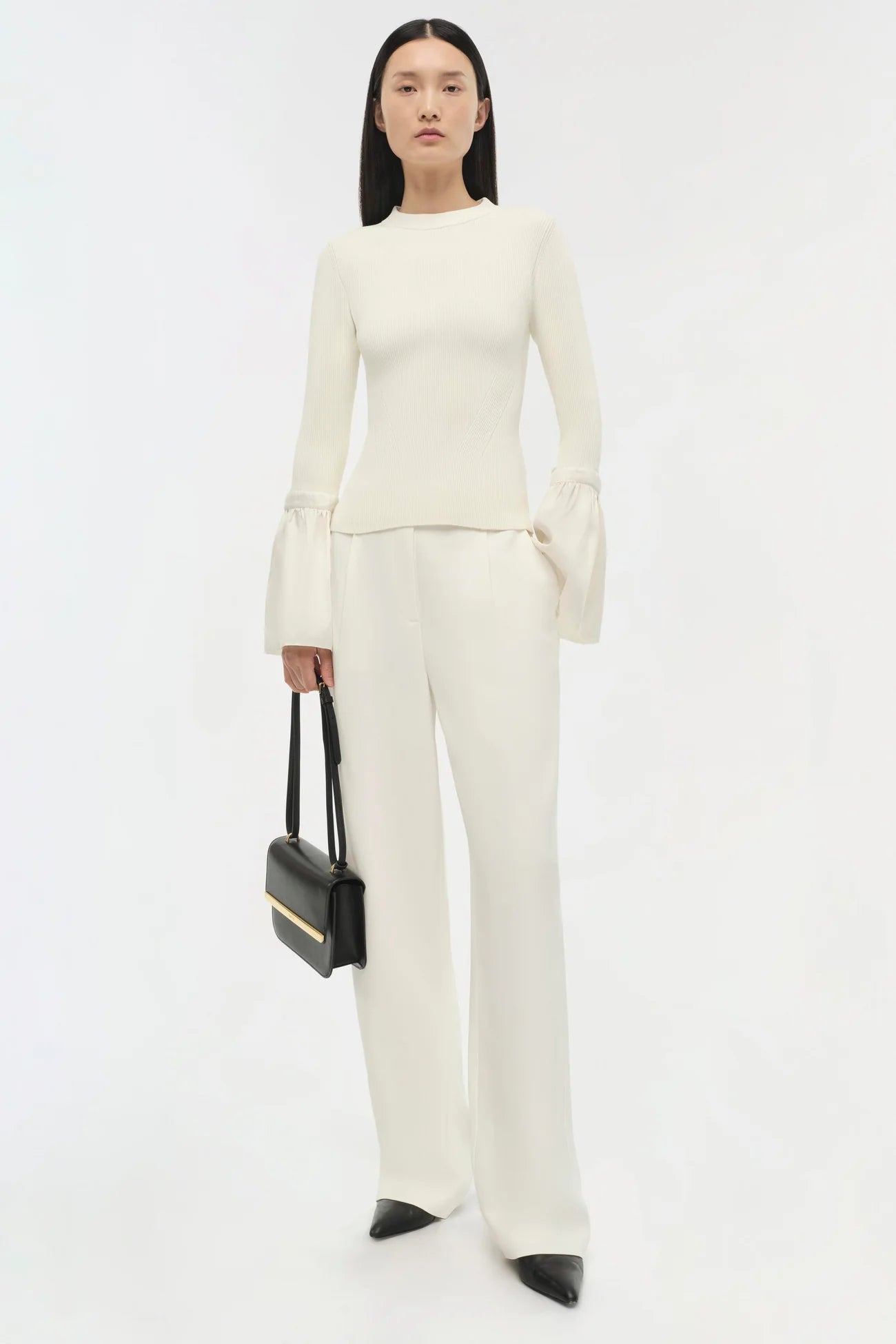 SIMKHAI Agata Long Sleeve Top