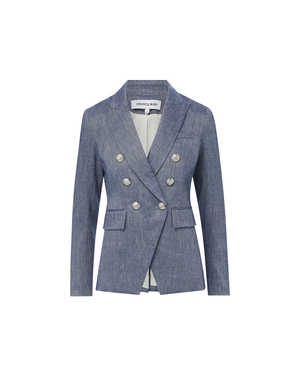 VERONICA BEARD Miller Linen Dickey Jacket