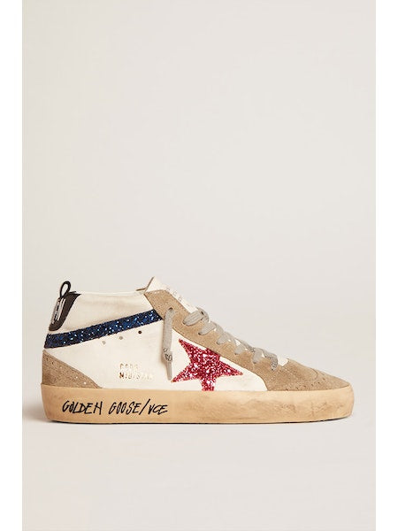 Golden goose mid star shops verte