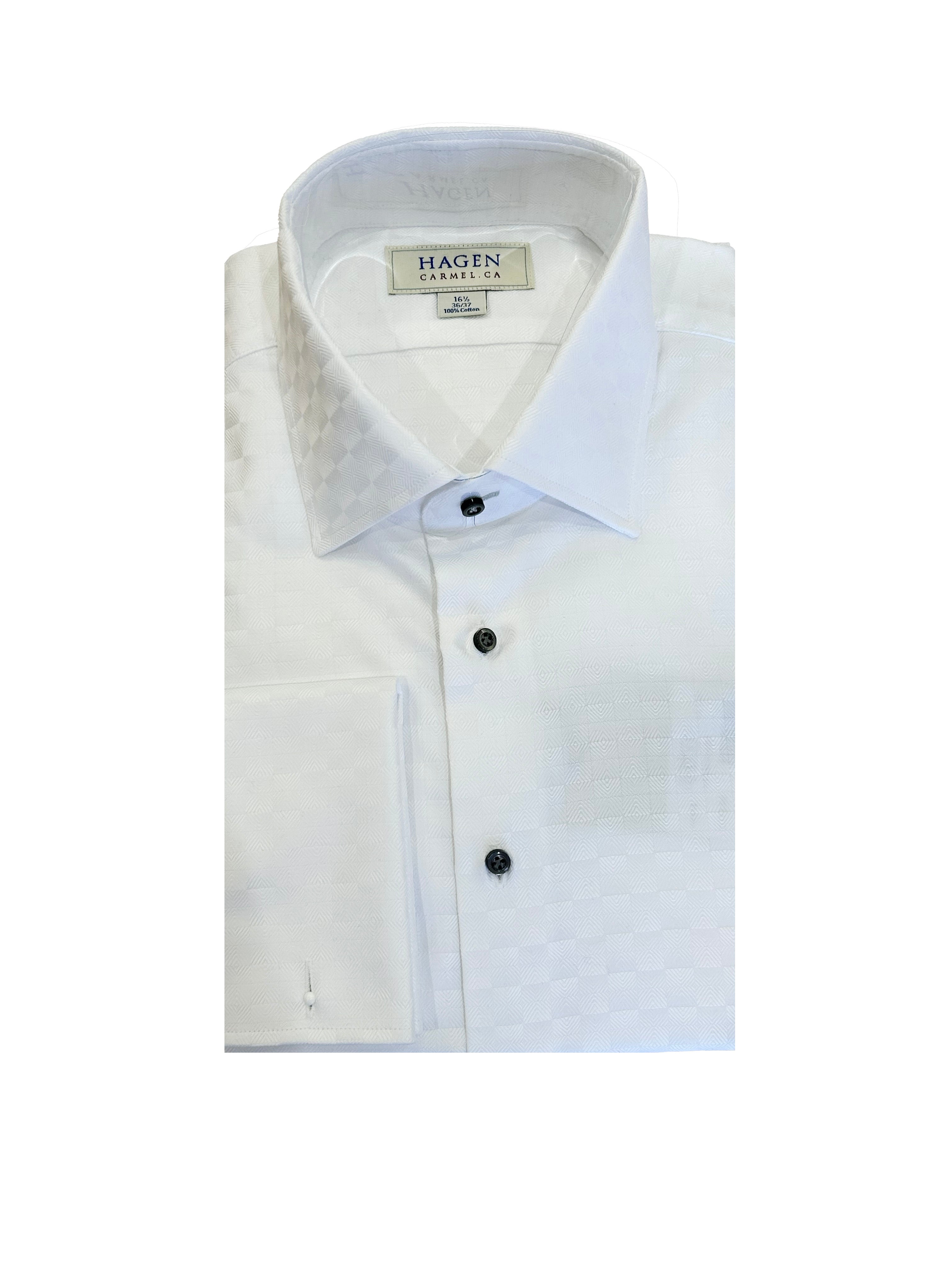 hagen dress shirts hagen-carmel-twill-small-blue-check-mb1269450-450