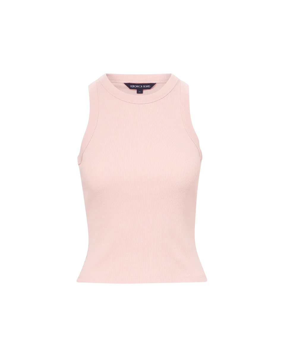 VERONICA BEARD Jordyn Cropped Tank Top