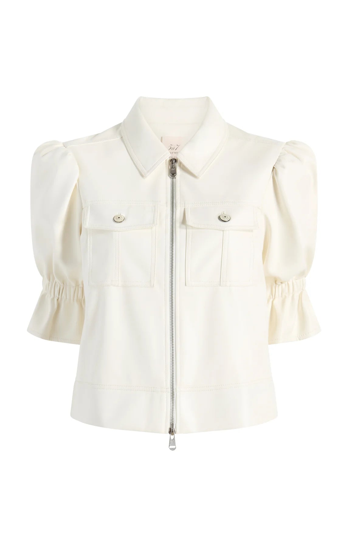 CINQ A SEPT Lite Vegan Leather Holly Jacket