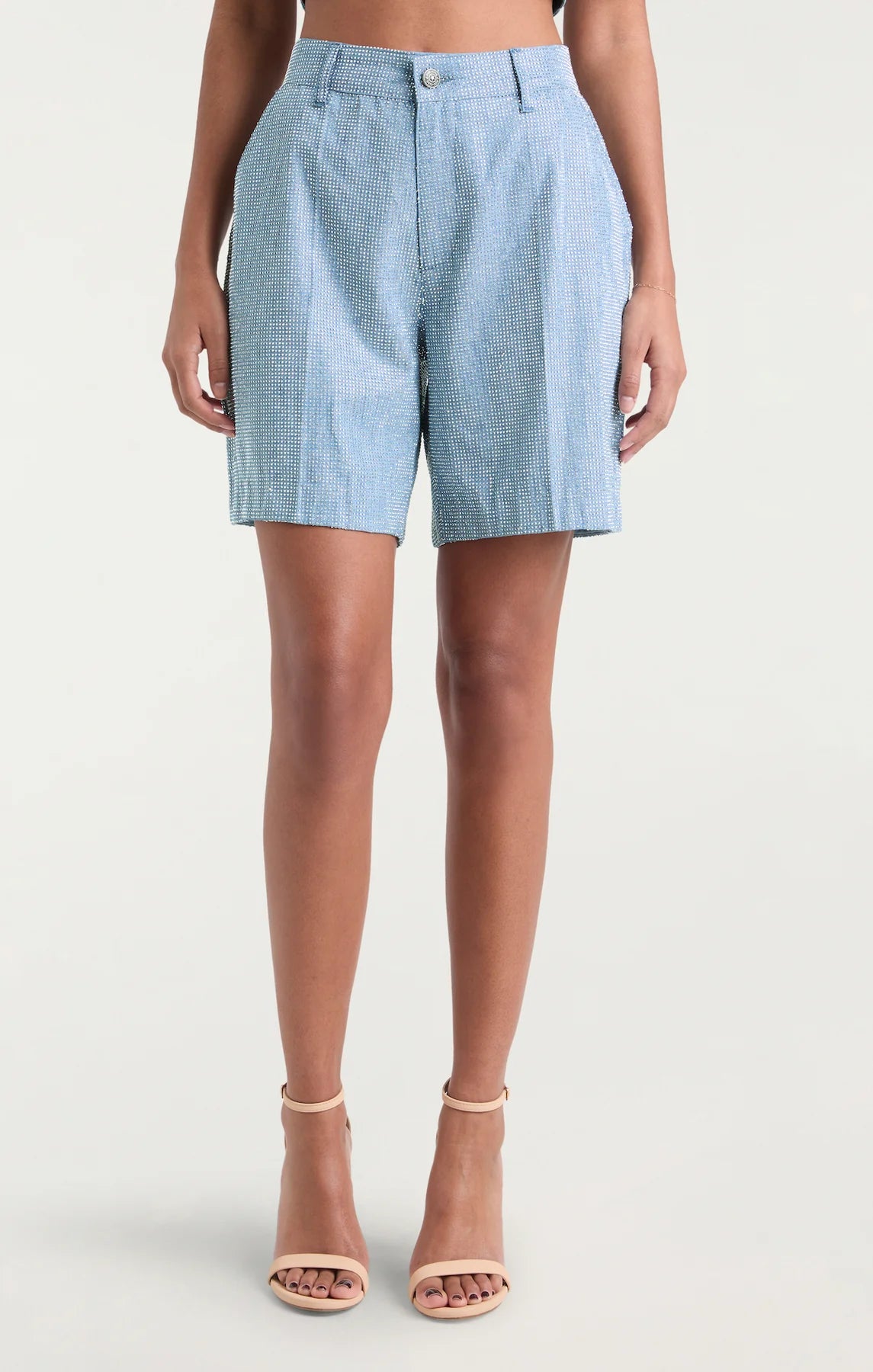 CINQ A SEPT Chambray Heatset Patricia Short
