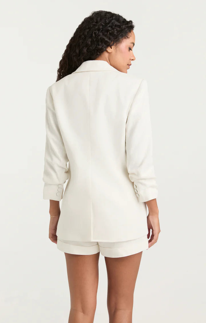 CINQ A SEPT Linen Suiting Kylie Blazer