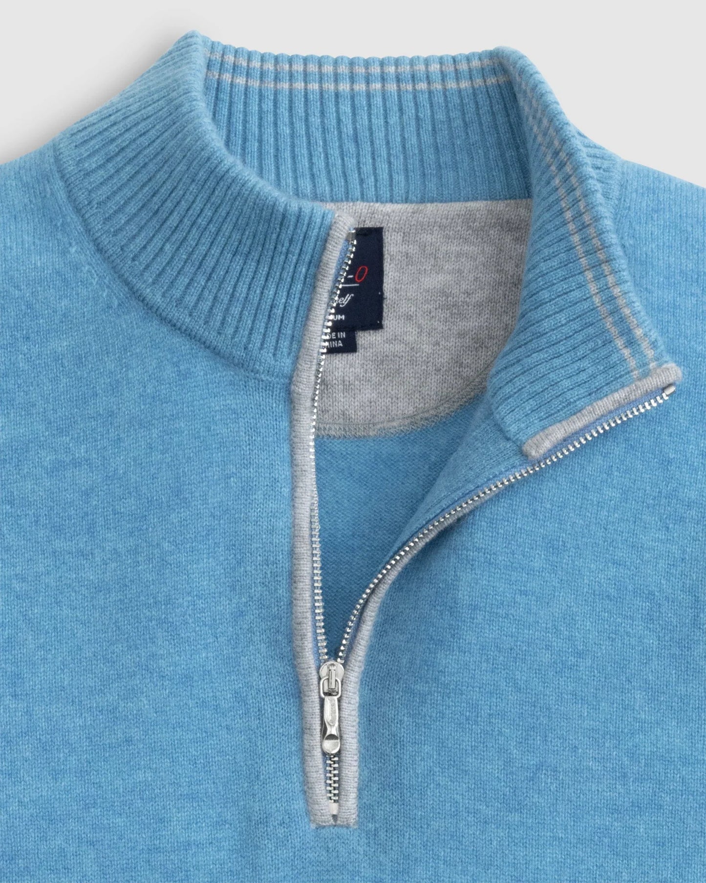 JOHNNIE-O Mayfair Cashmere Quarter Zip