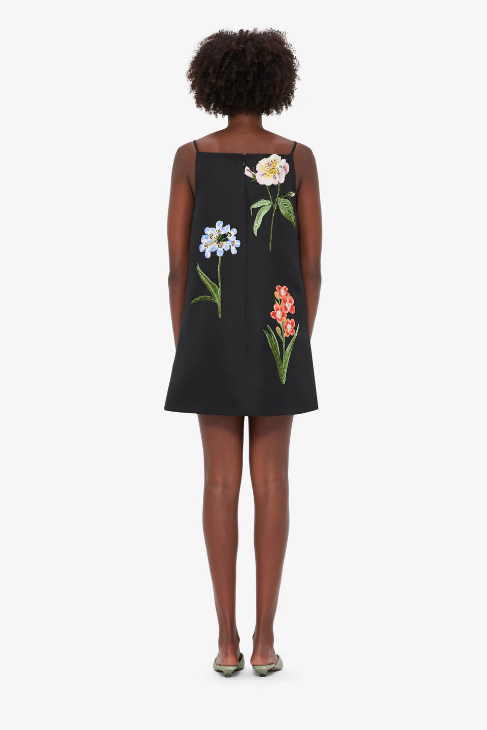 LEO LIN Leia Embroidered Mini Dress