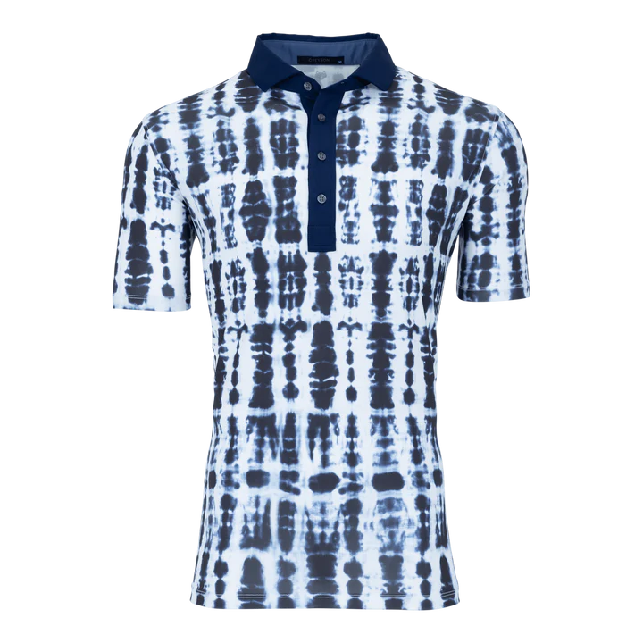 GREYSON Shibori Polo
