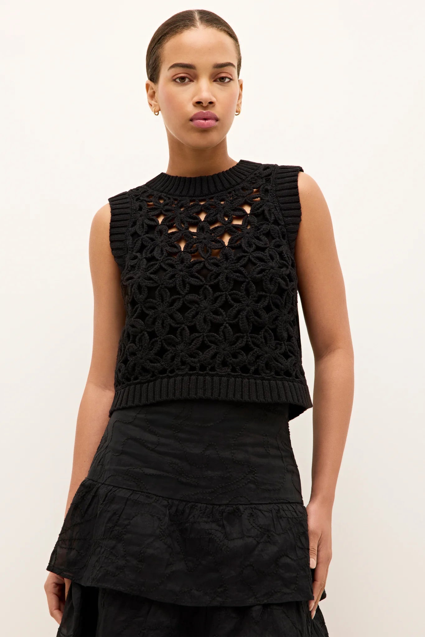 MARIE OLIVER Thea Shell Top