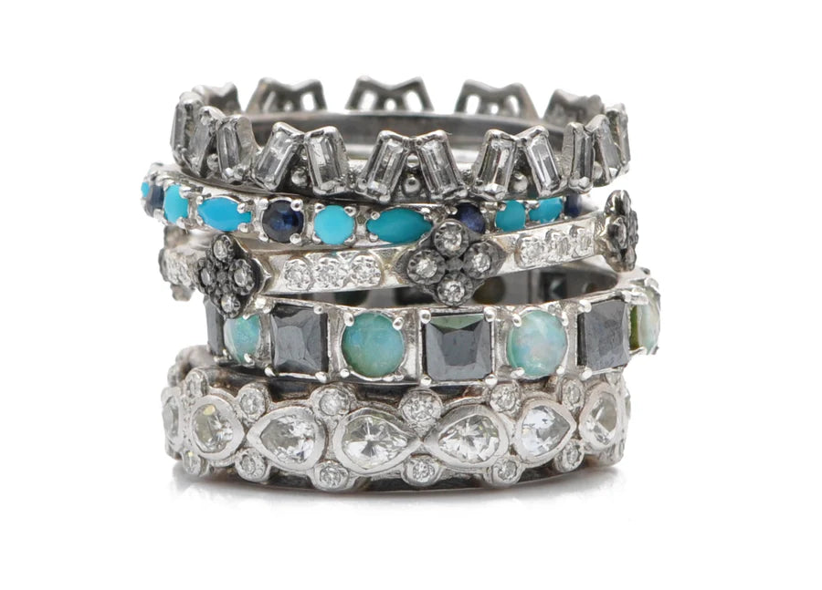 ARMENTA Stack Band Ring