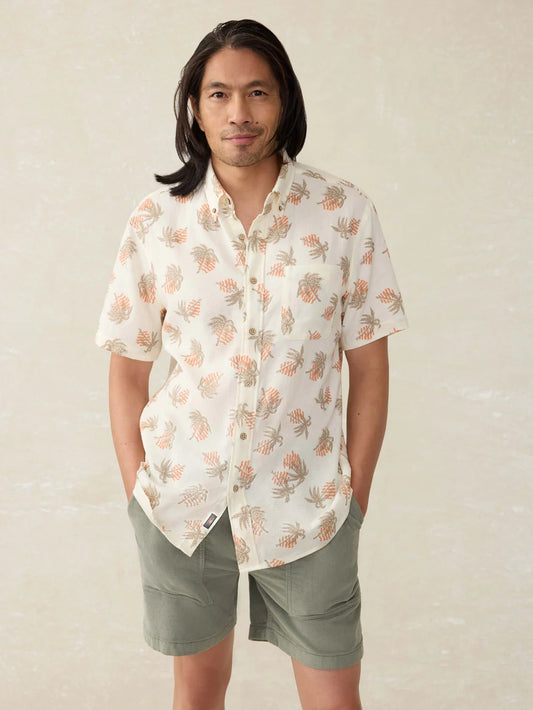 FAHERTY Short-Sleeve Breeze Shirt