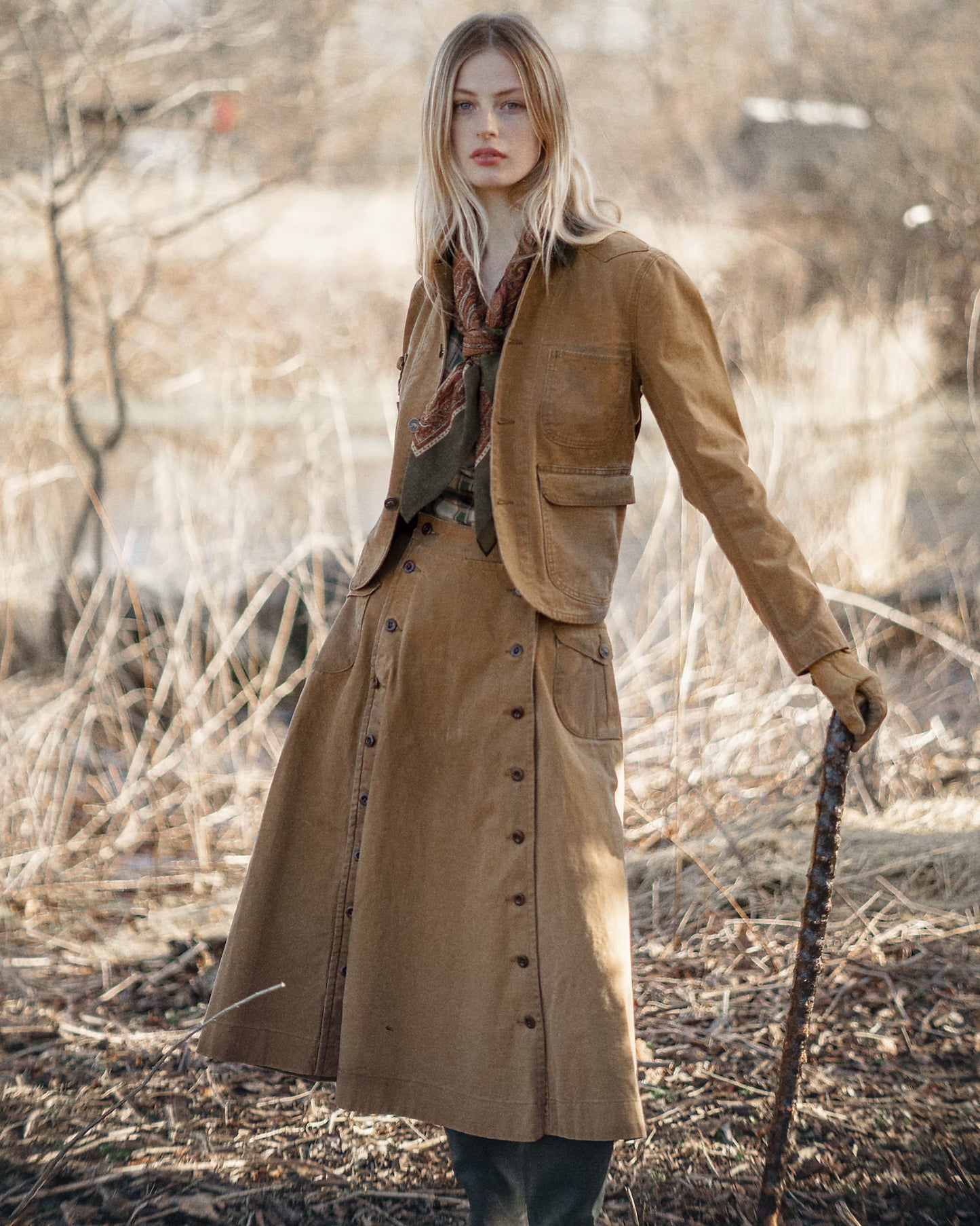 RRL Canvas Riding Culotte