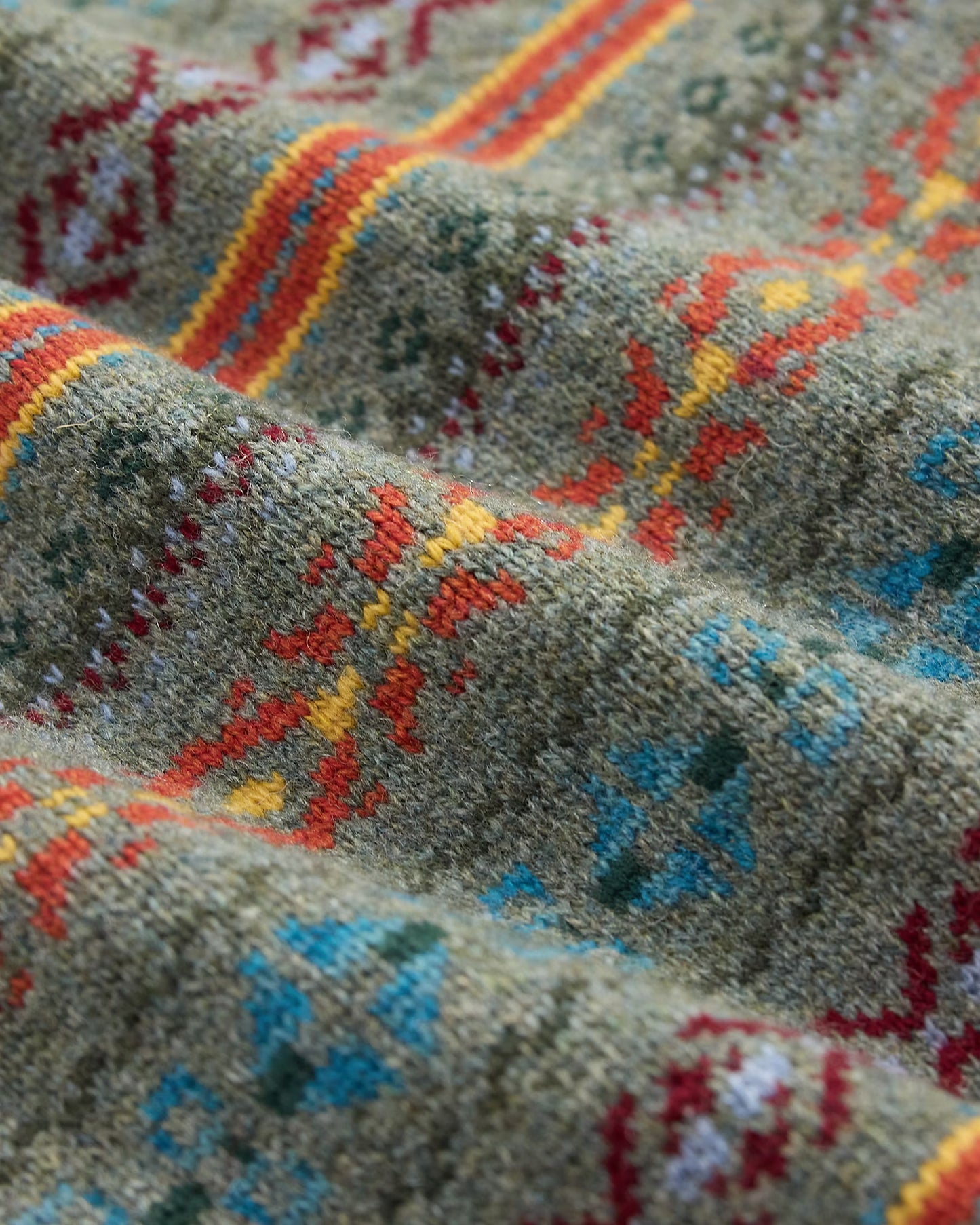 RRL Fair Isle Wool-Blend Sweater Vest