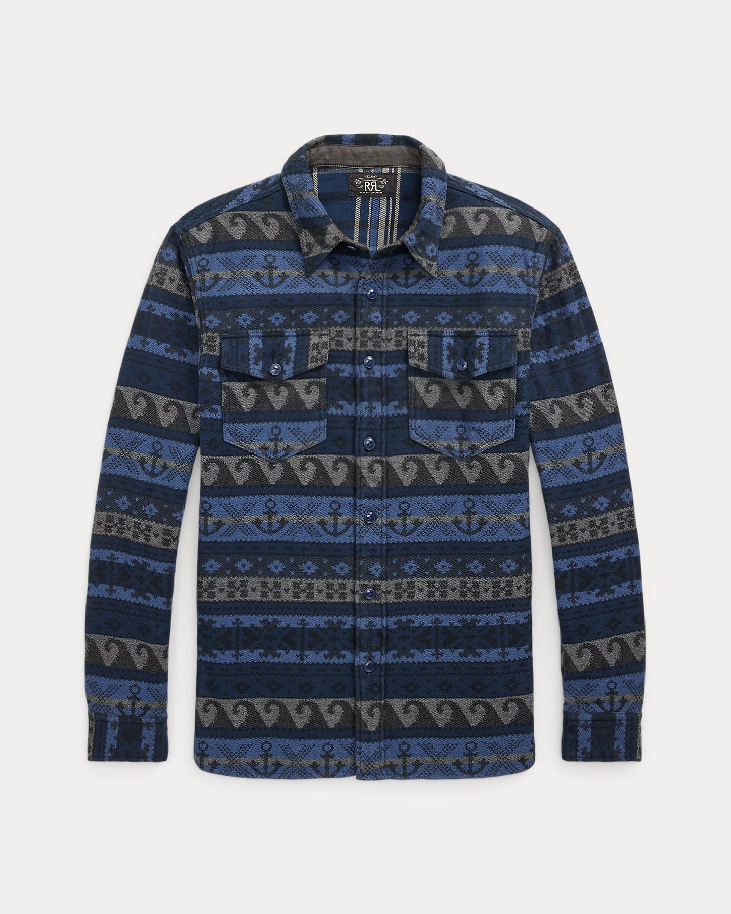 RRL Double Faced Jacquard Workshirt