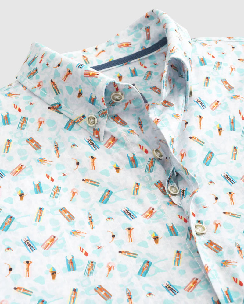 JOHNNIE-O Floaty Hangin' Out Button Up Shirt