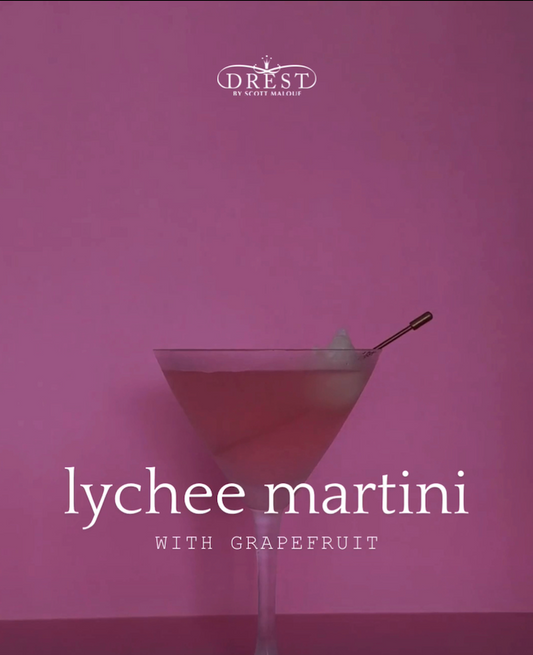 Lychee Martini with Grapefruit