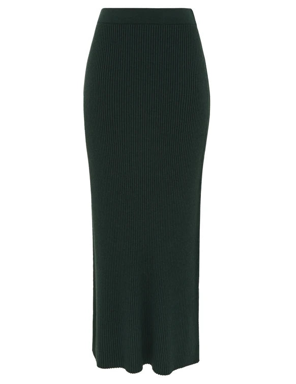 ZIMMERMANN Valiant Merino Straight Skirt