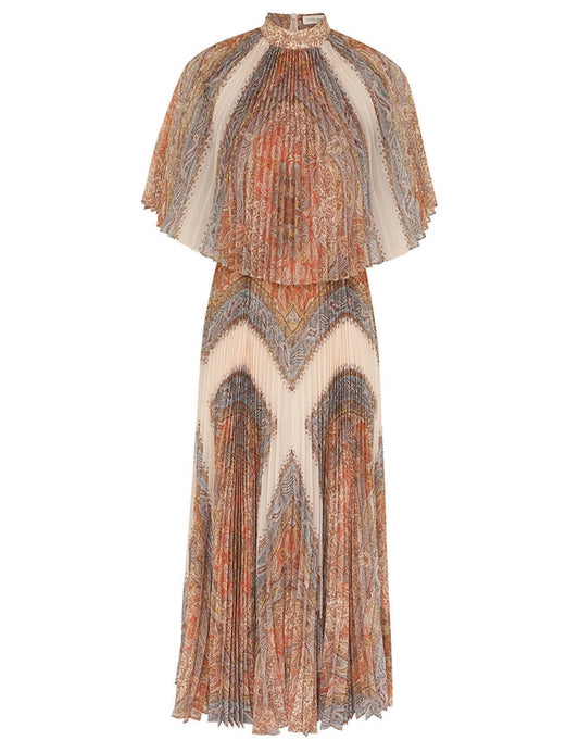 ZIMMERMANN Illustration Sunray Midi Dress