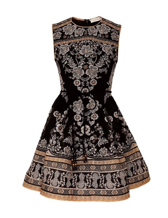 ZIMMERMANN Balance Peplum Mini Dress