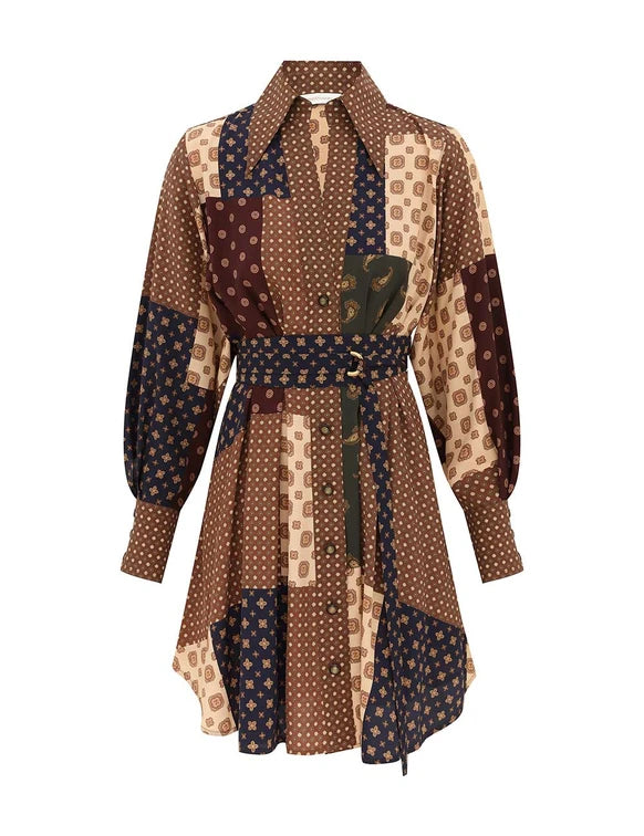 ZIMMERMANN Tuck Mini Dress