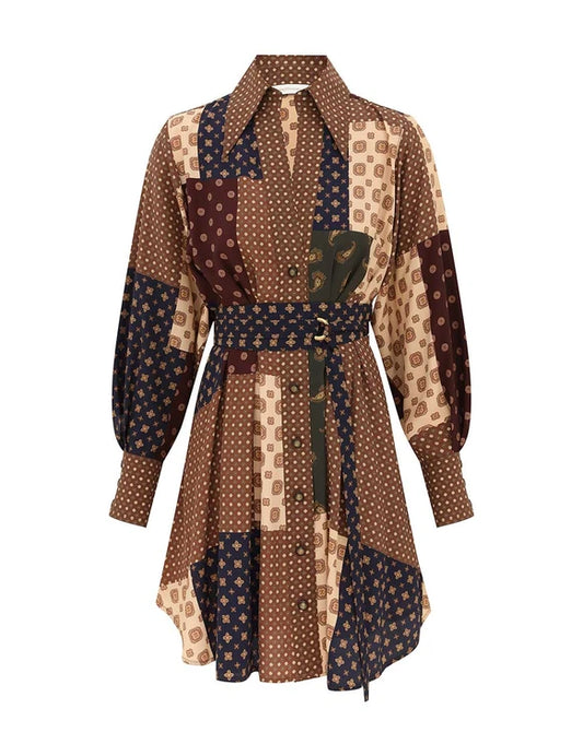 ZIMMERMANN Tuck Mini Dress