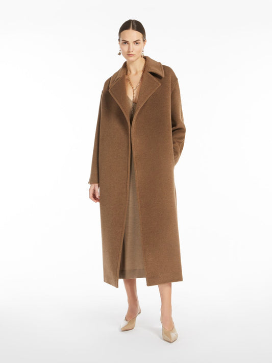 MAX MARA Alpaca, Wool and Cashmere Wrap Coat