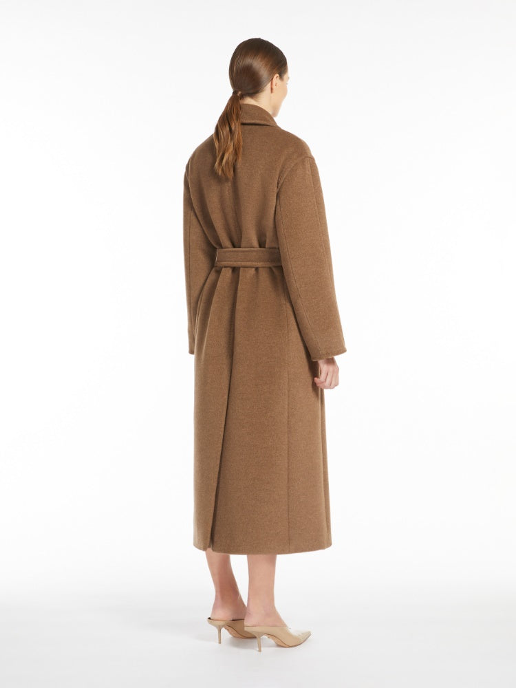 MAX MARA Alpaca, Wool and Cashmere Wrap Coat