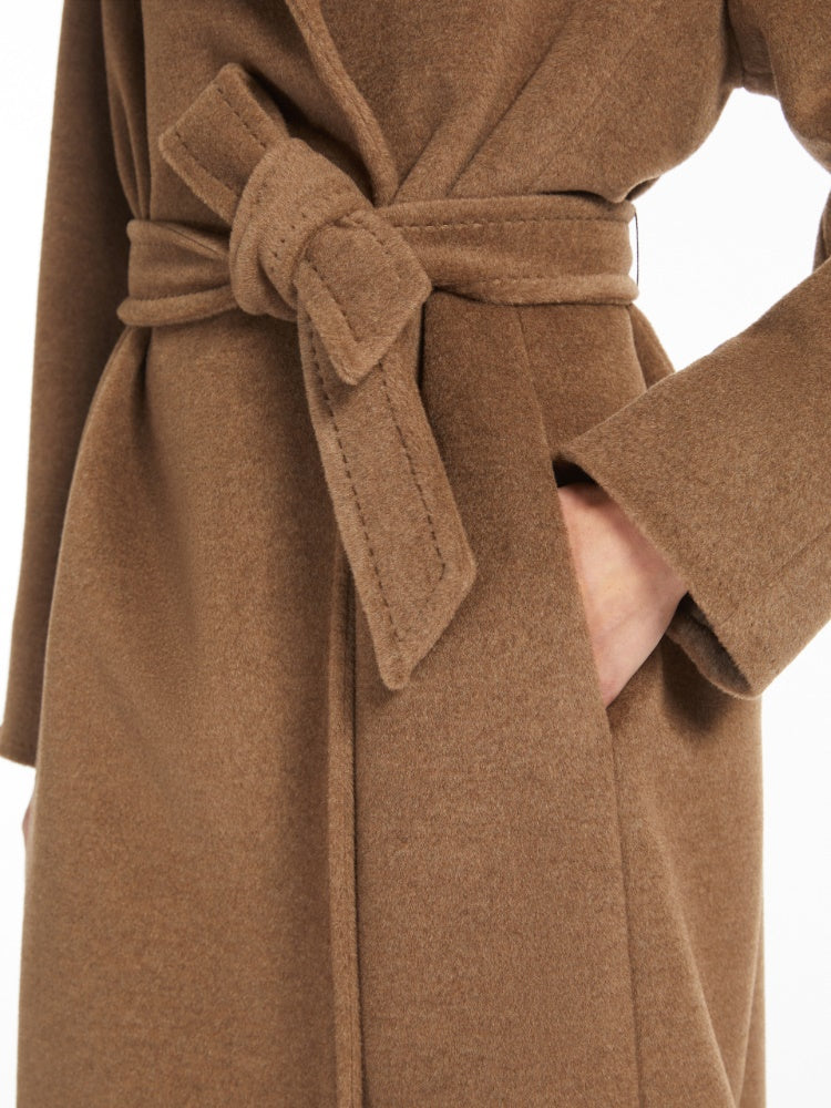 MAX MARA Alpaca, Wool and Cashmere Wrap Coat