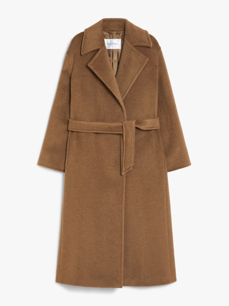 MAX MARA Alpaca, Wool and Cashmere Wrap Coat