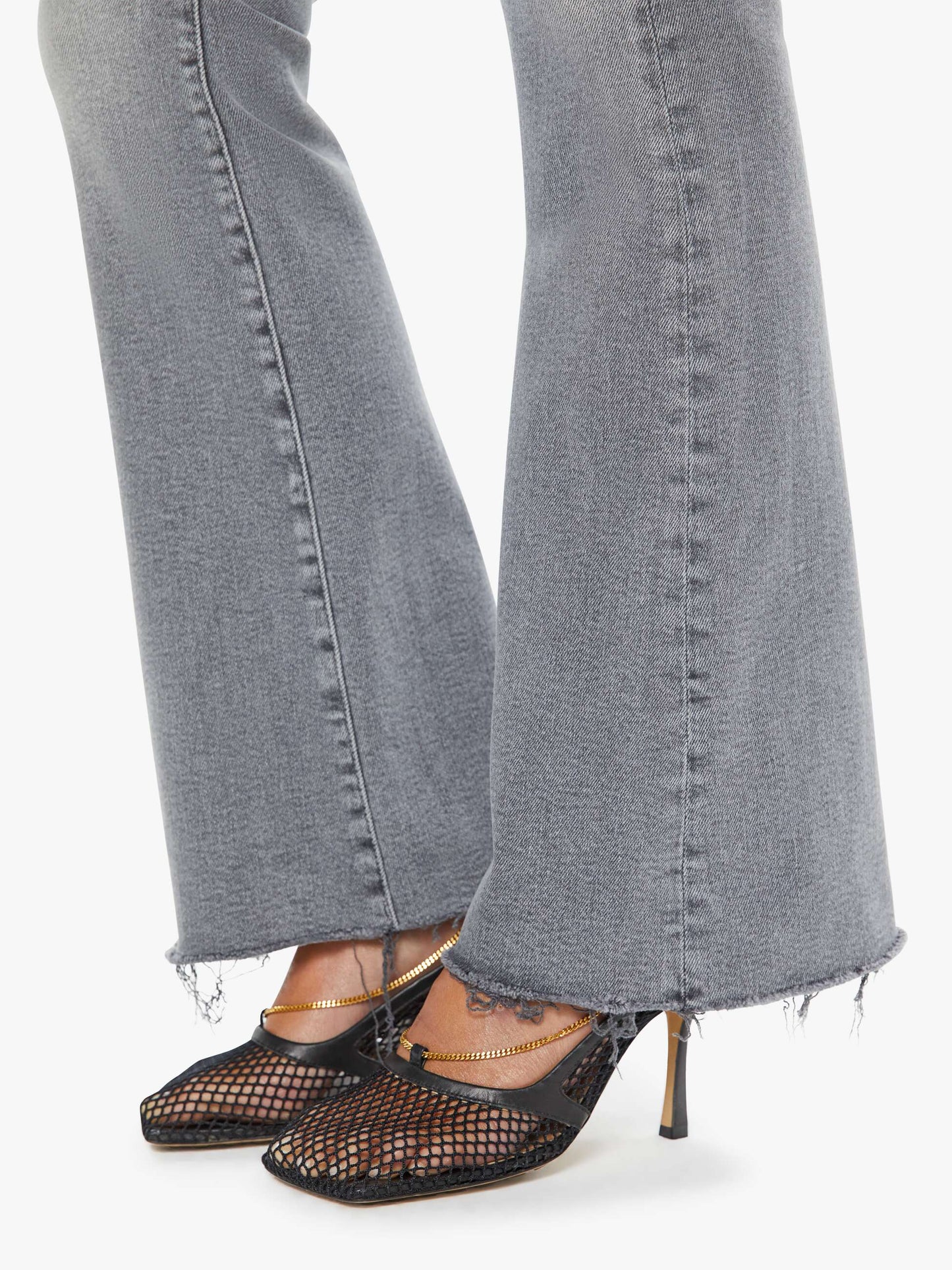 MOTHER High Waisted Weekender Fray