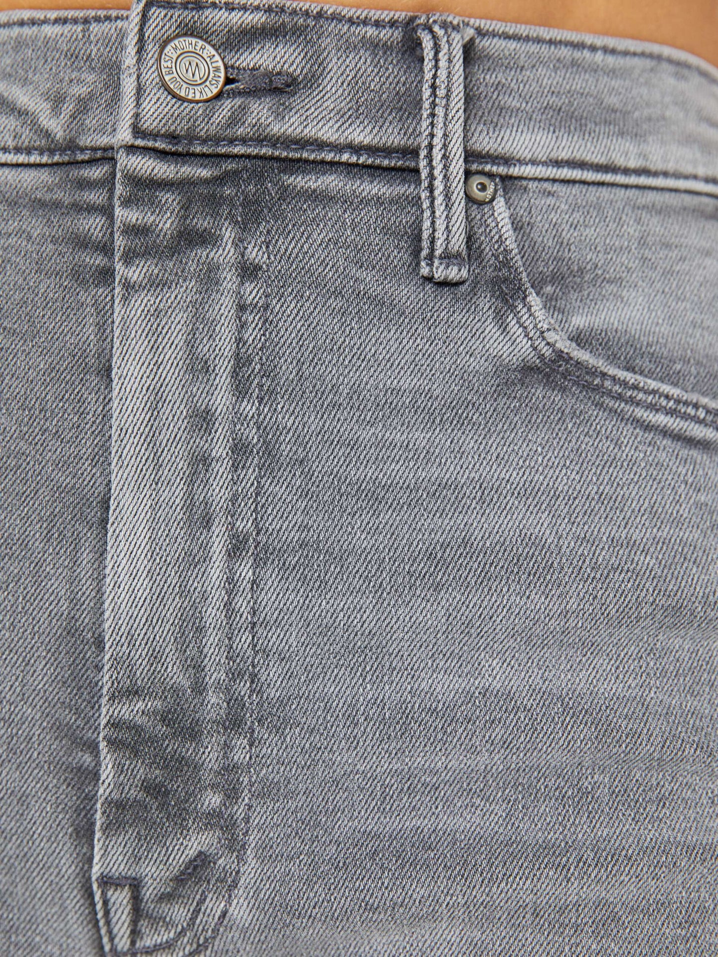 MOTHER High Waisted Weekender Fray