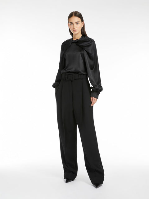 MAX MARA Silk Satin Blouse