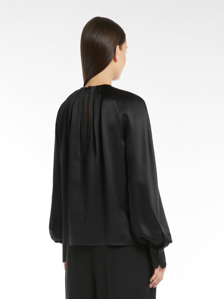 MAX MARA Silk Satin Blouse