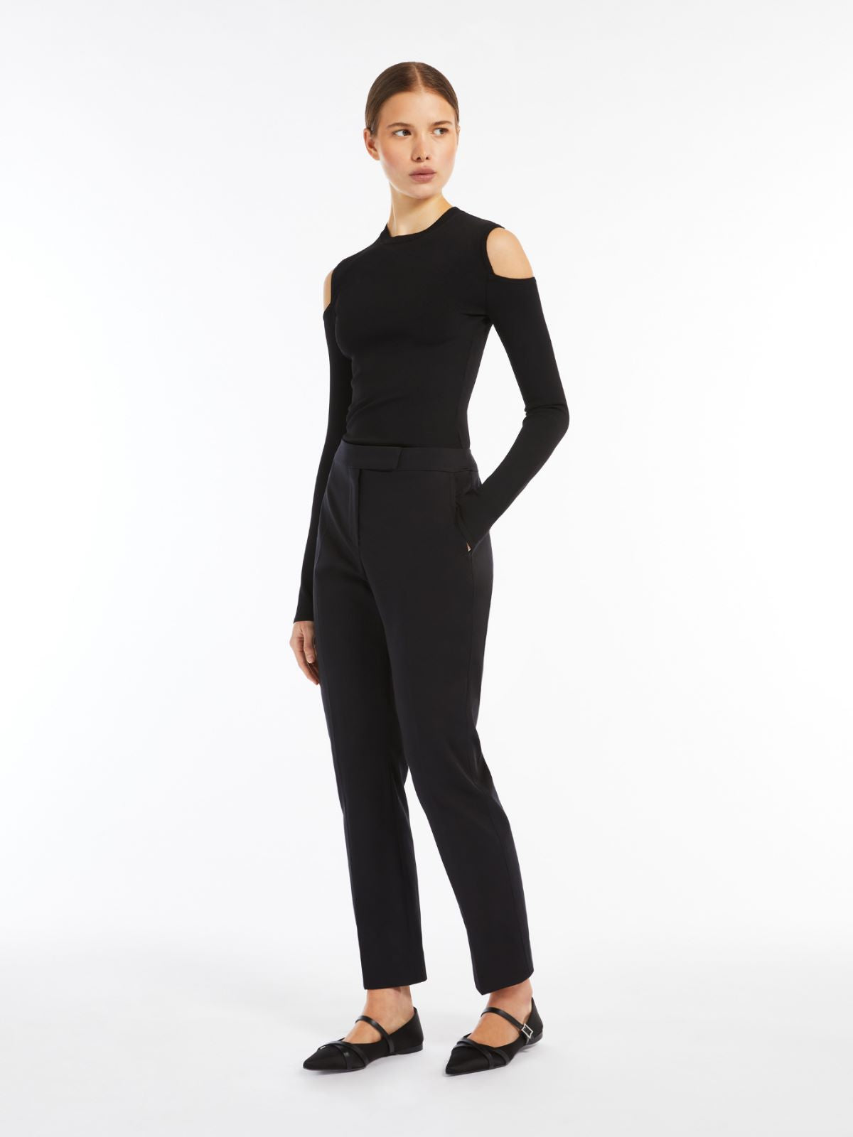 MAX MARA Viscose Crepe Yarn Jumper