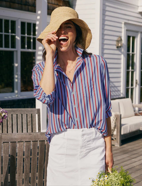 FRANK & EILEEN Relaxed Button Up Shirt