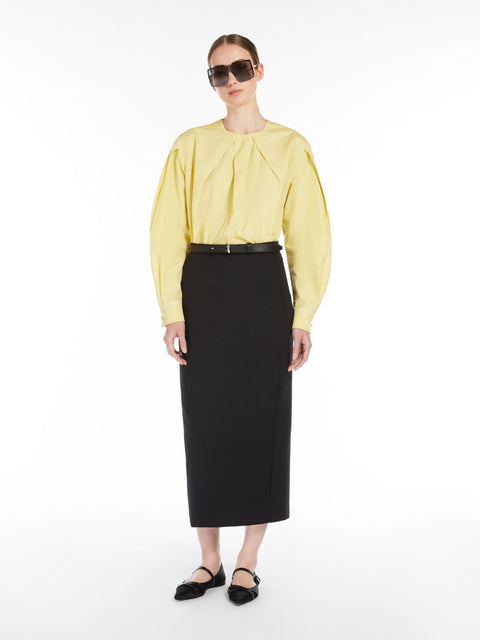 MAX MARA Jersey Midi Skirt