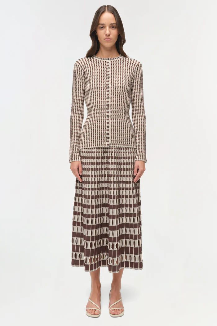 SIMKHAI Gracen Knit Cardigan