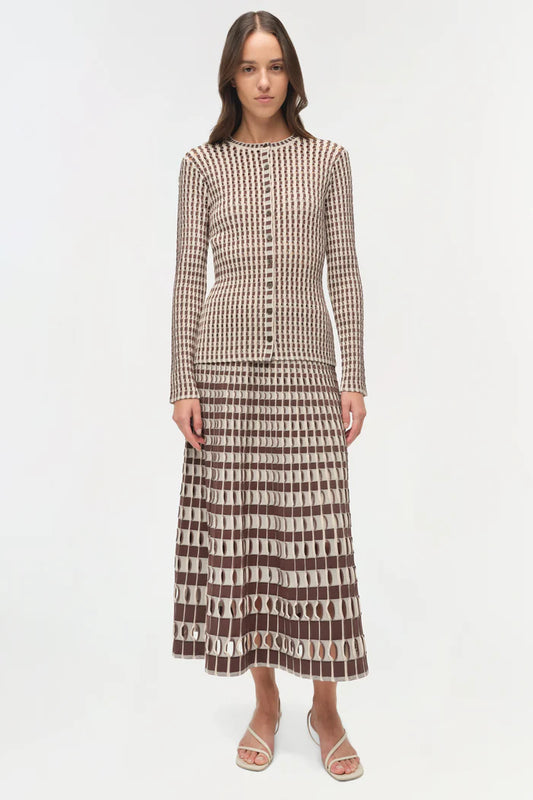 SIMKHAI Gracen Knit Cardigan