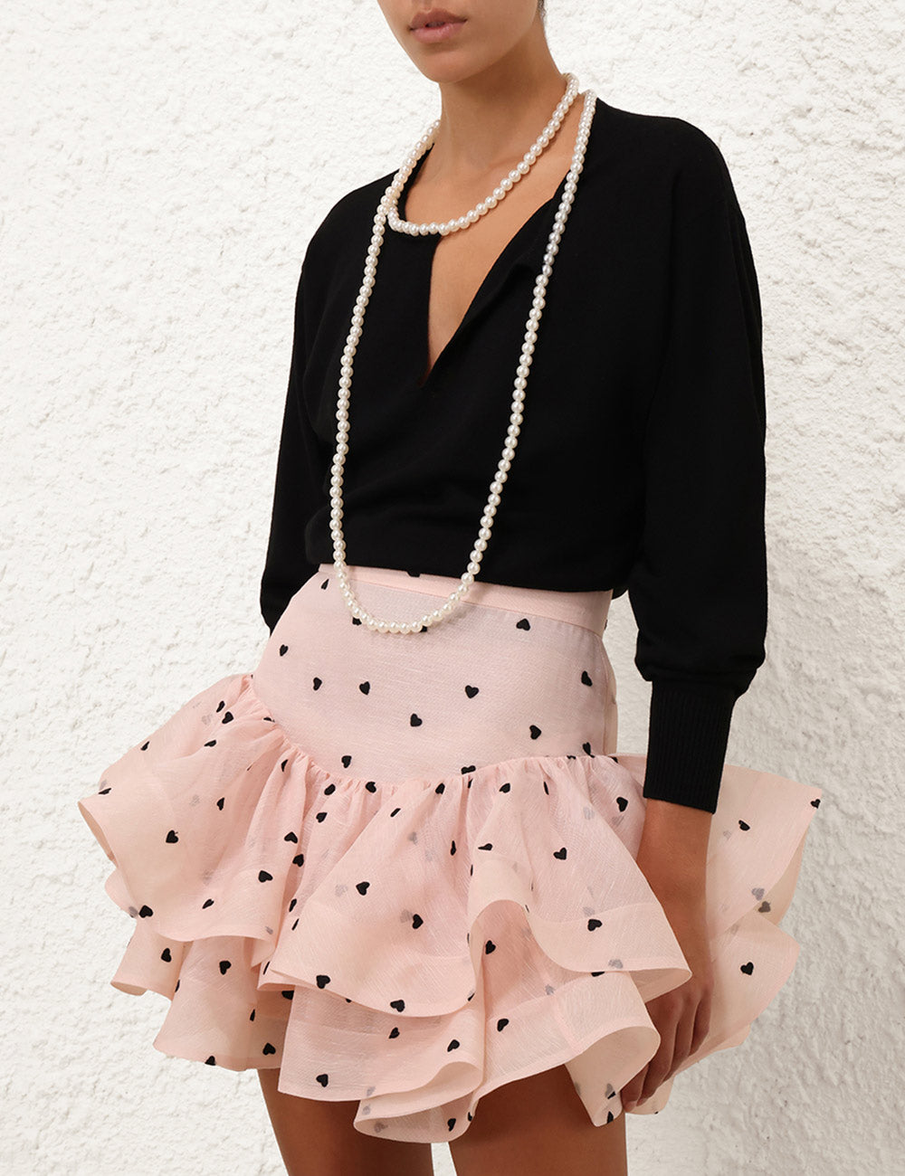 ZIMMERMANN Crush Necklace Sweater