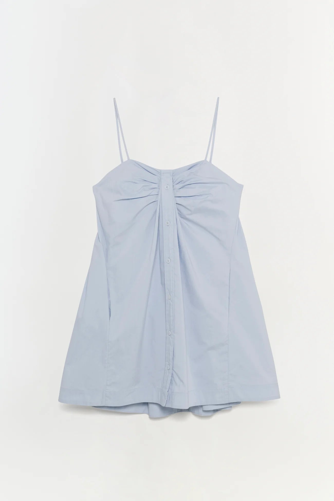 SIMKHAI Kendall Twisted Button Front Dress