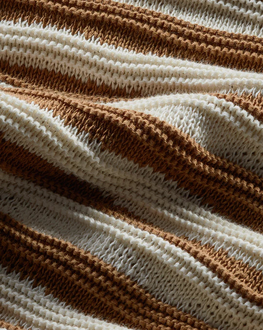 VERONICA BEARD Templeton Crochet Knit Mini Dress