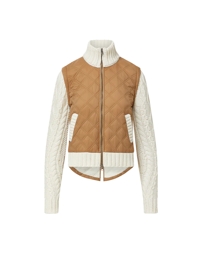 VERONICA BEARD Patra Mixed Media Jacket