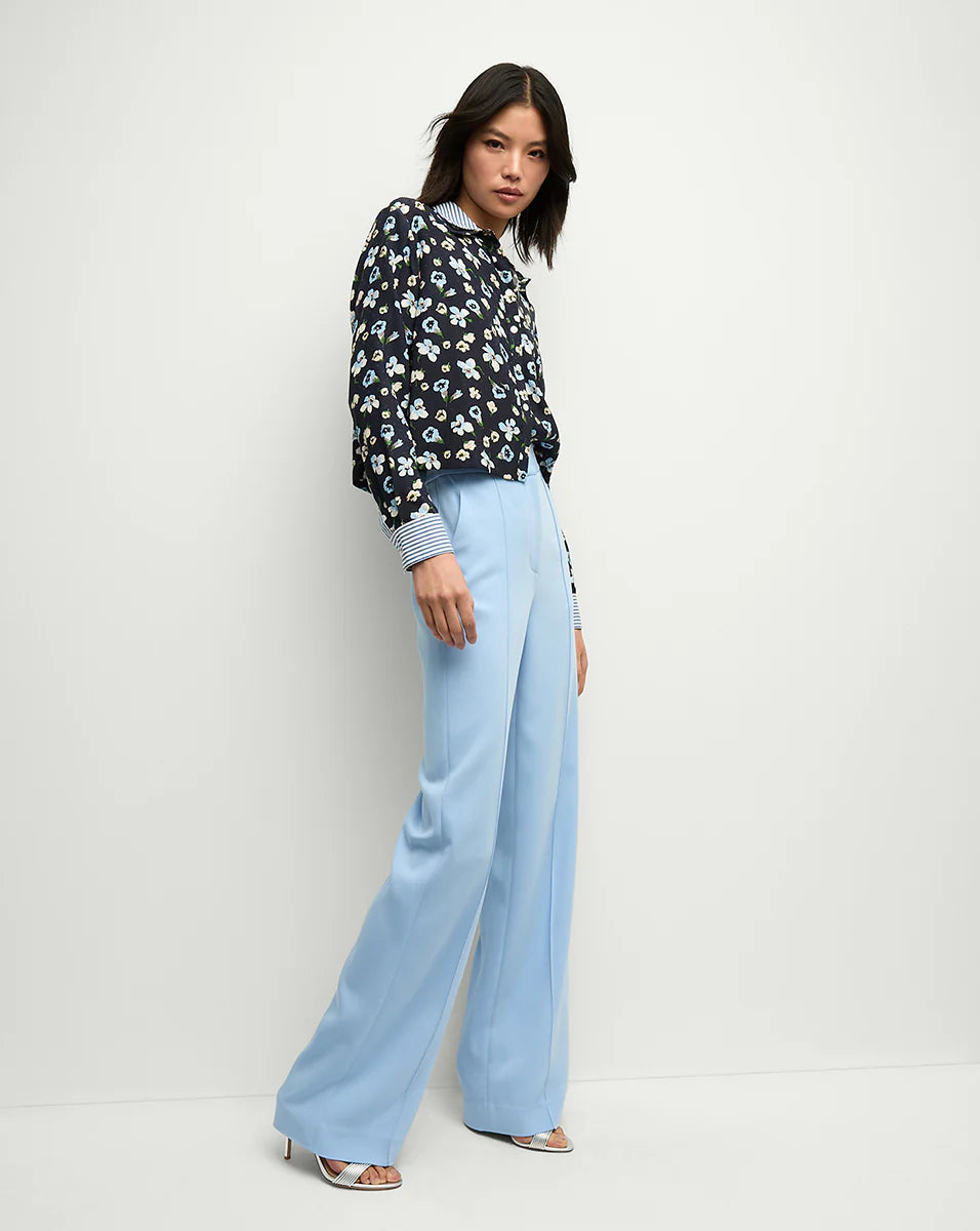 VERONICA BEARD Maia Floral Silk Shirt