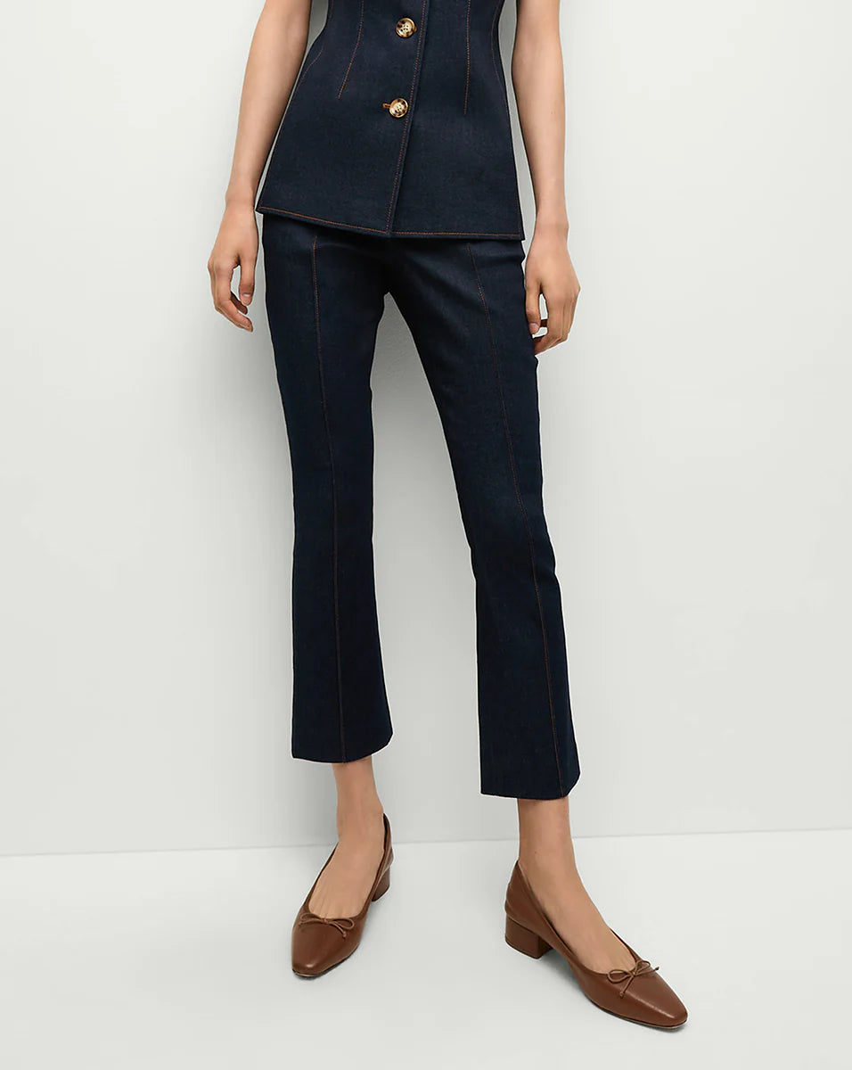 VERONICA BEARD Tani Cropped Denim Pant